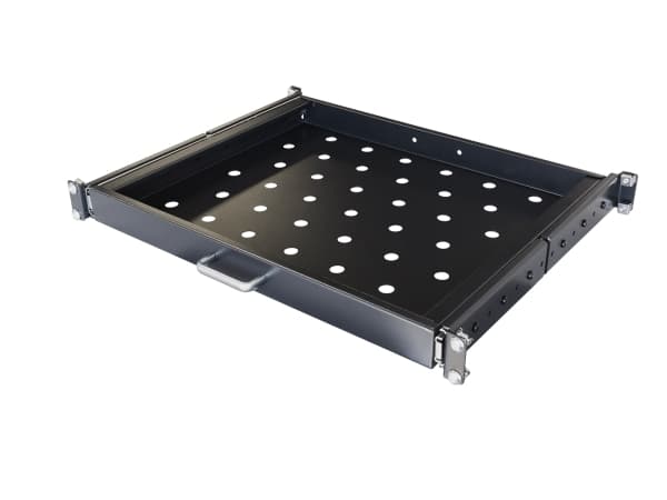 Pull-out shelf for G-Series, 366mm deep, black