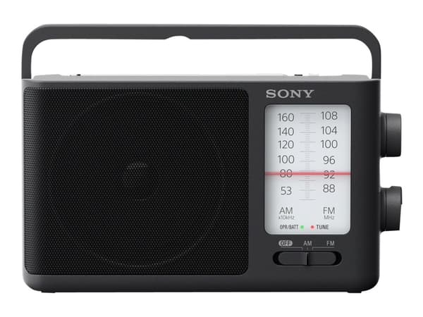 Sony ICF506 radio Kannettava Musta