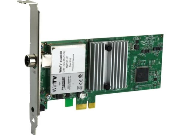 Hauppauge WinTV quadHD - Digital TV-mottagare - DVB-C, QAM, DVB-T2 - HDTV - PCIe