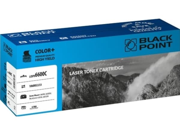Black Point LCBPX6600C, 6000 sivua, Syaani, 1 kpl