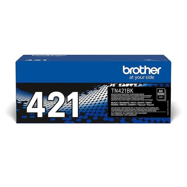 Brother TN421BK - Svart - original - tonerpatron