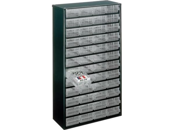 raaco Cabinet 1248-01, Blå, Stål, 48 skuffer, 39,6 kg, 306 mm, 150 mm