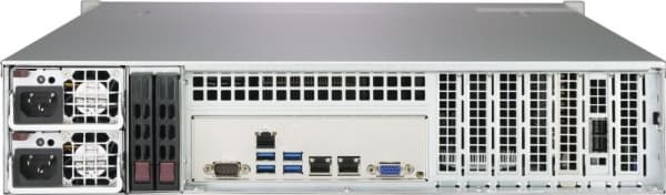Supermicro SC826 BAC4-R920LPB - Rackmonterbar 2U - forbedret og utvidet ATX - SATA/SAS - hot-swap 920 watt - svart