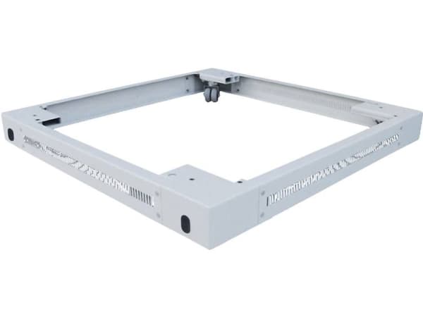 LogiLink PLI66G, Kehikon jalusta, Harmaa, Terästä, 600 mm, 600 mm, 90 mm