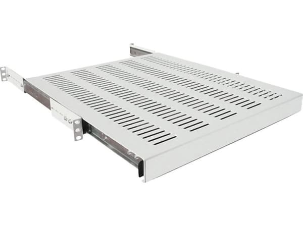 LogiLink Canovate - Hylla för rack - ljusgrå, RAL 7035 - 1U - 19"
