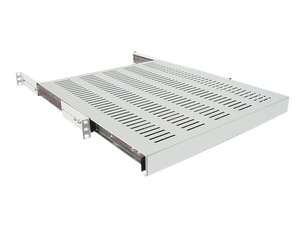 LogiLink Canovate - Rack-hylle - lysegrå, RAL 7035 - 1U - 19"