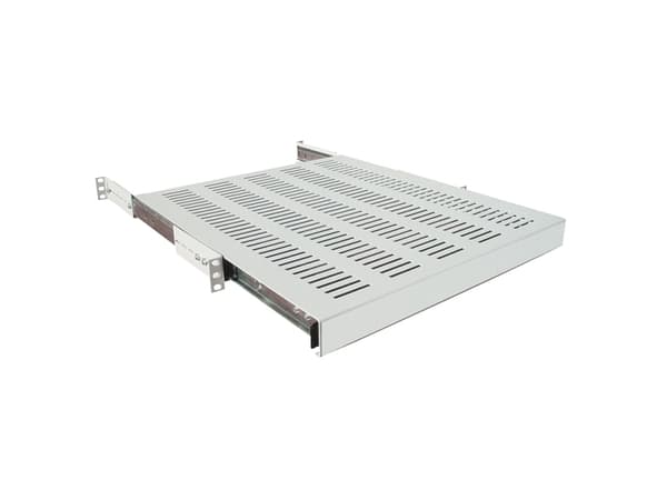 LogiLink SF1S85G, Grå, 35 kg, 1U, 483 mm, 800 mm, 4,8 kg