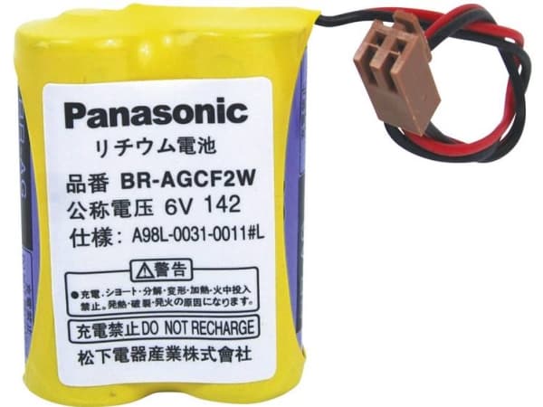 Panasonic BRAGCF2W Special-batterier Stik Lithium 6 V 1800 mAh 1 stk