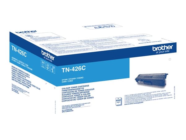 Brother TN426C - Super Jumbo - cyan - original - tonerkassett - för Brother HL-L8360CDW, MFC-L8900CDW