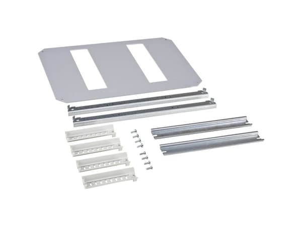 Fibox DRS ARCA 403015 Asennuskehys 2-rivinen Teräs Harmaa (L x S) 400 mm x 300 mm 1 kpl 1 kpl