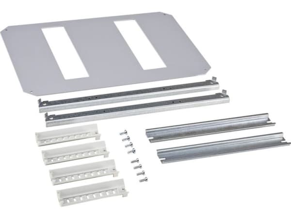 Fibox DRS ARCA 403015 Asennuskehys 2-rivinen Teräs Harmaa (L x S) 400 mm x 300 mm 1 kpl 1 kpl