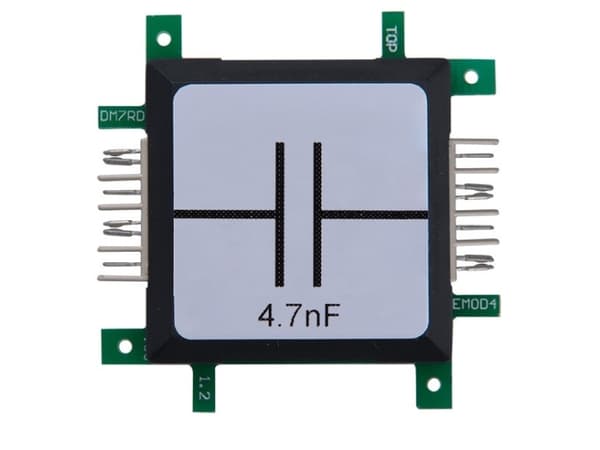ALLNET 114167, Svart, Grønn, Rustfritt stål, Hvit, 4,7 nF, 16 V