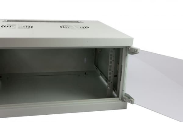 ALLNET ALL-SMQ5404GRAU, Väggmonterad rack, 4U, 9,82 kg, Grå