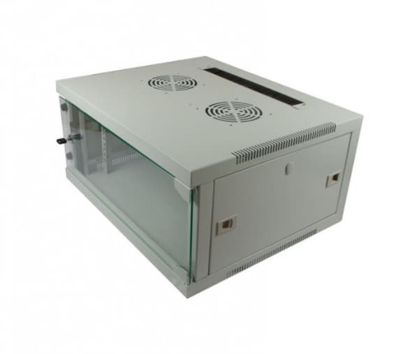 ALLNET ALL-SMQ5404GRAU, Veggmonterbar hylle, 4U, 9,82 kg, Grå