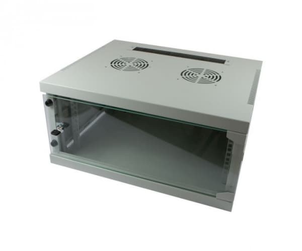 ALLNET ALL-SMQ5404GRAU, Väggmonterad rack, 4U, 9,82 kg, Grå