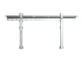 Miniatyrbilde 1 av 5: Neomounts PLASMA-W065 - Brakett - fast - for flatpanel - sølv - skjermstørrelse: 37"-75" - veggmonterbar