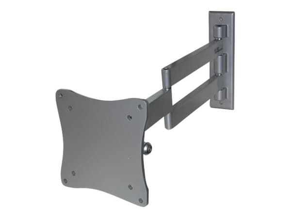Neomounts FPMA-W830 - Brakett - full bevegelse - for LCD-skjerm - sølv - skjermstørrelse: 10"-27" - veggmonterbar