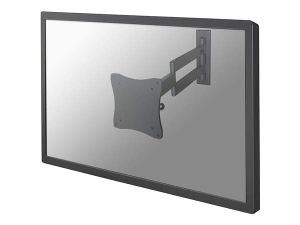 Neomounts FPMA-W830 - Brakett - full bevegelse - for LCD-skjerm - sølv - skjermstørrelse: 10"-27" - veggmonterbar