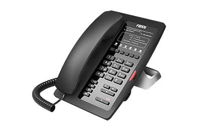 Fanvil Hotel Phone H3, IP Phone, Musta, Johdollinen puhelin, 16 MB, 8 MB, VxWorks musta