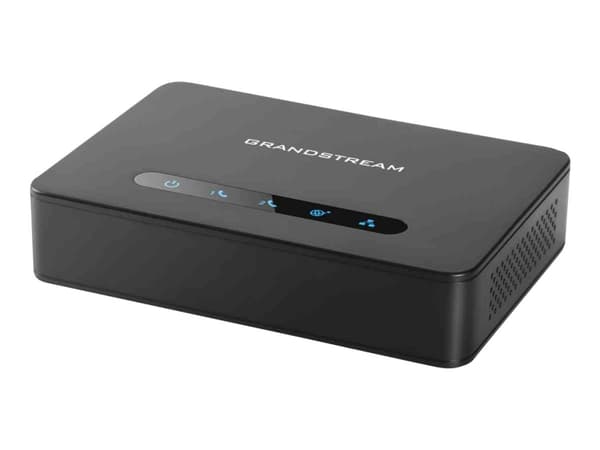Grandstream HT812 - VoIP-telefonadapter - 2 portar - 1GbE