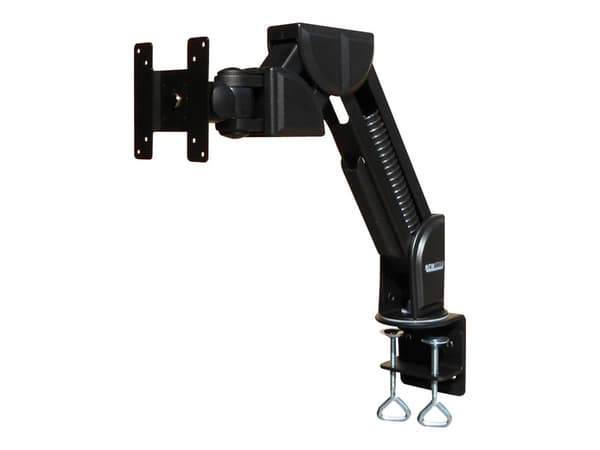 Neomounts FPMA-D600 - Monteringssats - fullständig rörelse - för LCD-display - svart - skärmstorlek: 10"-30" - klämma, monterbar, disk-monteringsbar