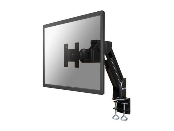 Neomounts FPMA-D600 - Monteringssats - fullständig rörelse - för LCD-display - svart - skärmstorlek: 10"-30" - klämma, monterbar, disk-monteringsbar
