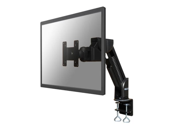 Neomounts FPMA-D600 - Monteringssats - fullständig rörelse - för LCD-display - svart - skärmstorlek: 10"-30" - klämma, monterbar, disk-monteringsbar