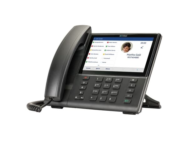 Mitel 6873 SIP Phone - VoIP-telefon - 3-riktad samtalsförmåg - SIP, RTCP, RTP, SRTP - 24 linjer