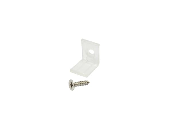 Synergy 21 LED UProfil zub ALU006 transparent clip Transparent
