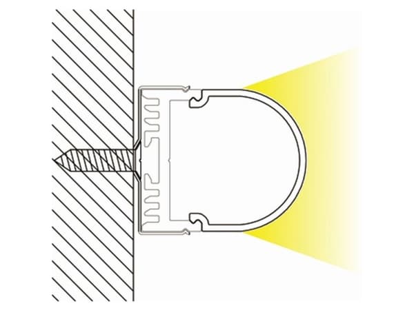 Synergy 21 LED UProfil 200cm ALU044PC