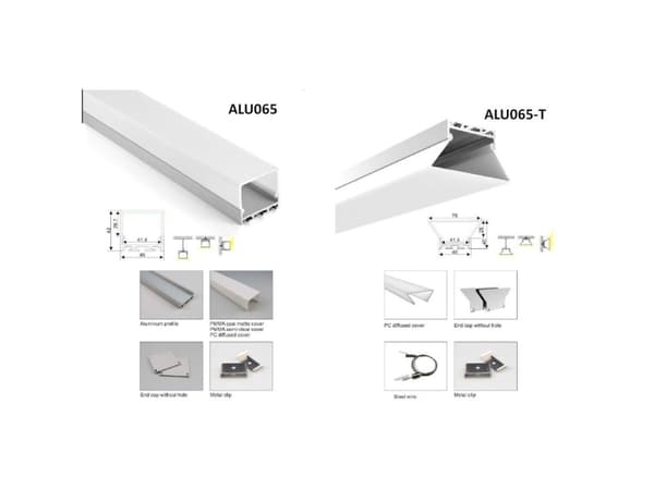 Synergy 21 LED UProfil 200cm ALU065