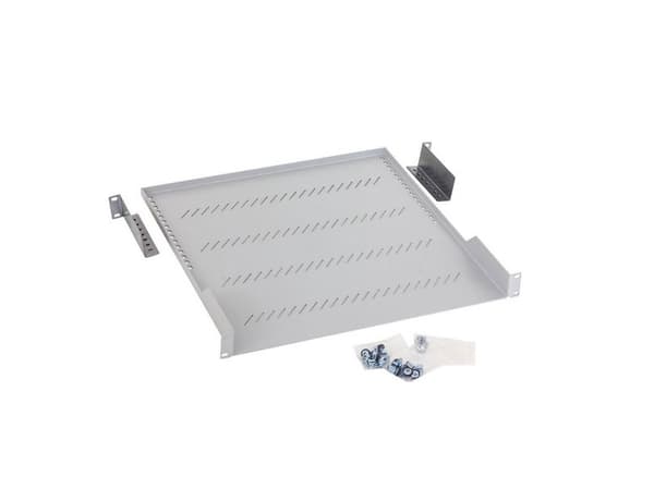 Triton - Hylla för rack - RAL 7035 - 1U - 19"
