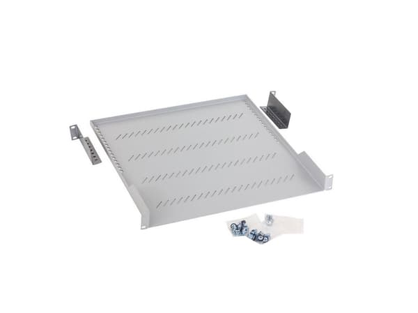 Triton - Rack-hylle - RAL 7035 - 1U - 19"