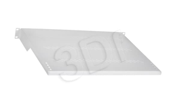 Triton - Rack-hylle - RAL 7035 - 1U - 19"
