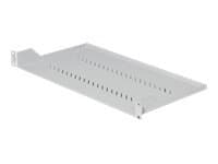 Triton - Rack-hylle - RAL 7035 - 1U - 19"