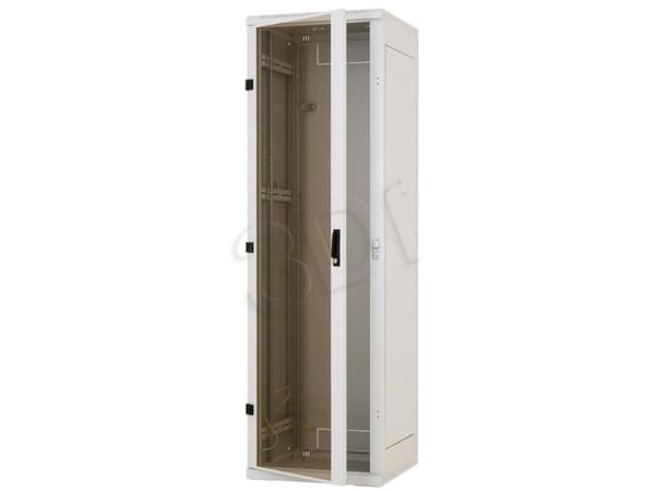 Triton Delta S, Frittstående hylle, 18U, 300 kg, 50,5 kg, Grå
