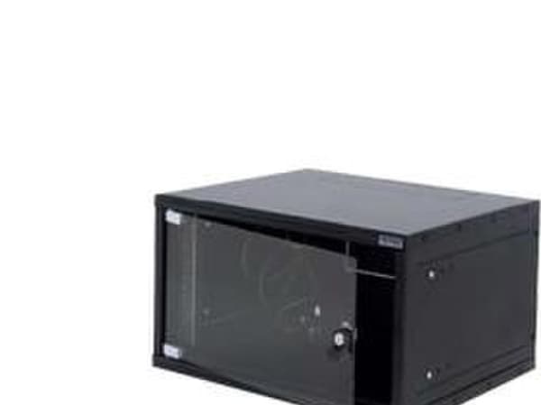 Triton Delta X, Veggmonterbar hylle, 6U, 25 kg, 13 kg, Sort
