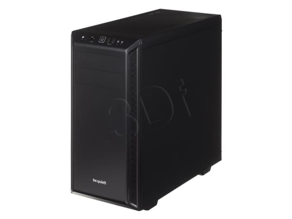 be quiet! Pure Base 600 Window - Tower - ATX - genomskinlig sidopanel - ingen strömförsörjning (ATX / PS/2) - svart - USB/ljud