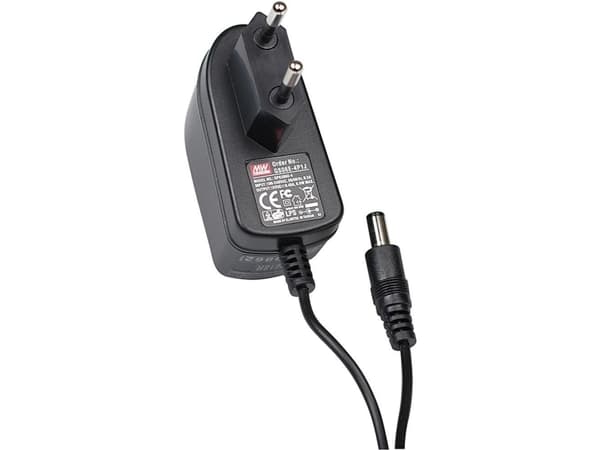 MEAN WELL GS06E-3P1J, 90 - 264 V, 6 W, 12 V, 0,5 A, RoHS, 66 mm