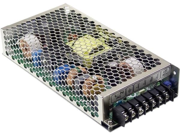 MEAN WELL HRP-200-48, 206,4 W, 85 - 264 V, 47 - 63 Hz, 2.1/115VC, 1.1/230VC, Aktiv, 16 ms