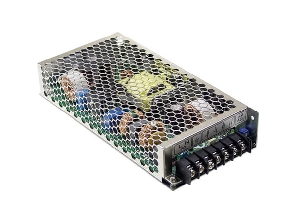 MEAN WELL HRP-200-48, 206,4 W, 85 - 264 V, 47 - 63 Hz, 2.1/115VC, 1.1/230VC, Aktiv, 16 ms