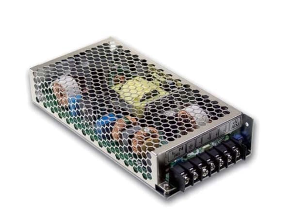 MEAN WELL HRP-200-48, 206,4 W, 85 - 264 V, 47 - 63 Hz, 2.1/115VC, 1.1/230VC, Aktiv, 16 ms