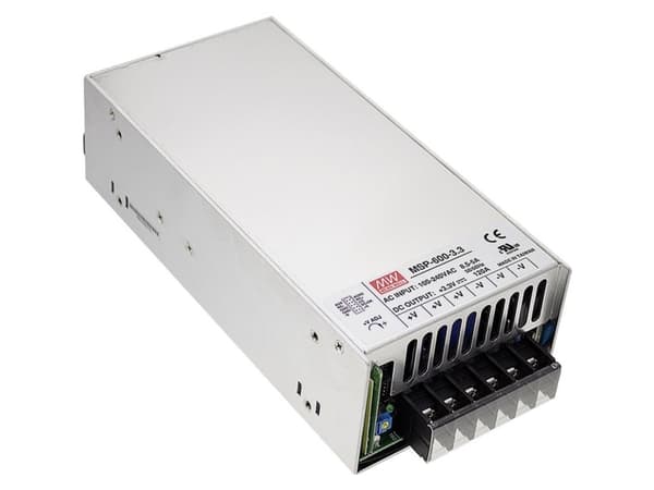 MEAN WELL MSP-600-48, 90 - 264 V, 600 W, 48 V, 13 A, RoHS, 105 mm