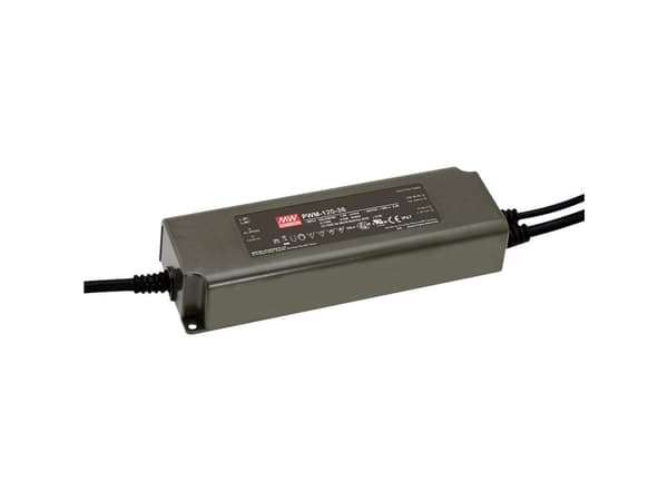 Mean Well PWM-120 series PWM-120-24 - Strømadapter - AC 115/230 V - 120 watt - aktiv PFC