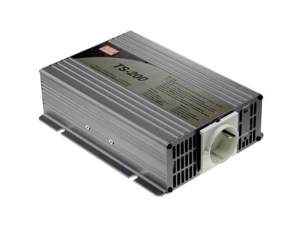 MEAN WELL TS-200-224B, Universal, 21-30 V, 200 W, 240 V, DC-to-AC, 10 A