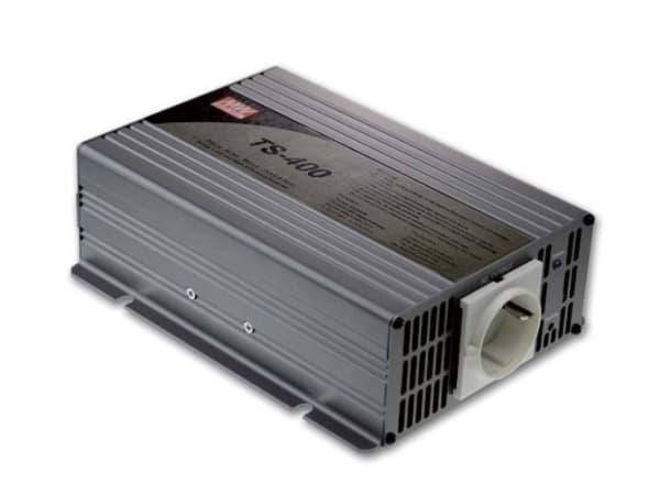 MEAN WELL TS-400-212B, Universell, 10.5-15 V, 400 W, 240 V, DC-to-AC, 40 A Sort