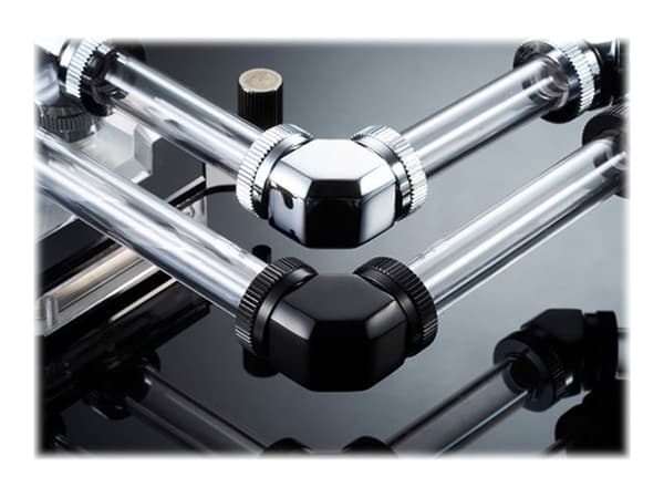 Phanteks Glacier PH-RA90 - Vinklet armaturadapter for væskekjølesystem - atlasksort