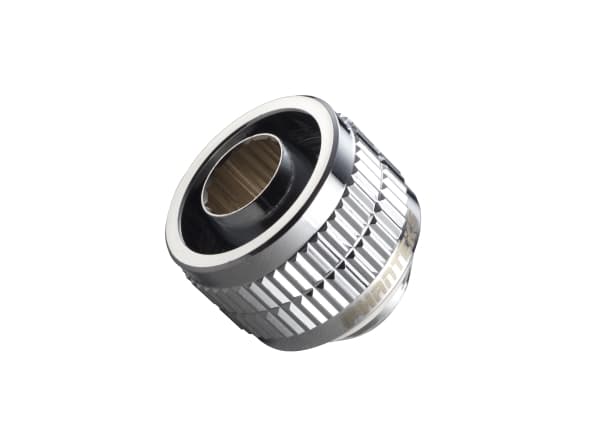 Phanteks Glacier 16/10mm Soft Tube Fitting (5/8" - 3/8"), G1/4 - Armatur for væskekjølesystem - speilkrom