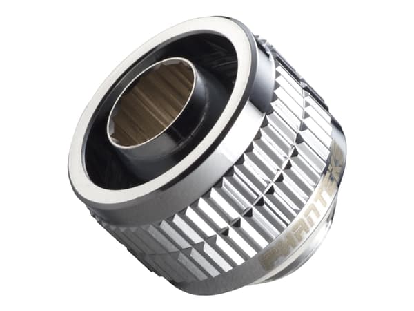 Phanteks Glacier 16/10mm Soft Tube Fitting (5/8" - 3/8"), G1/4 - Armatur for væskekjølesystem - speilkrom