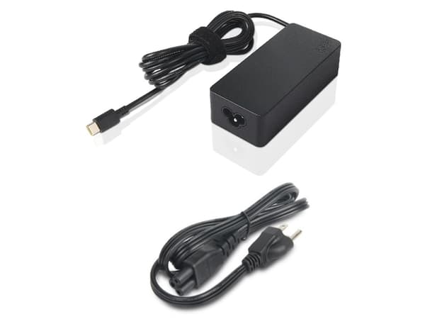 Lenovo 65W Standard AC Adapter (USB Type-C) - Strömadapter - AC 100-240 V - 65 Watt - Danmark - CRU